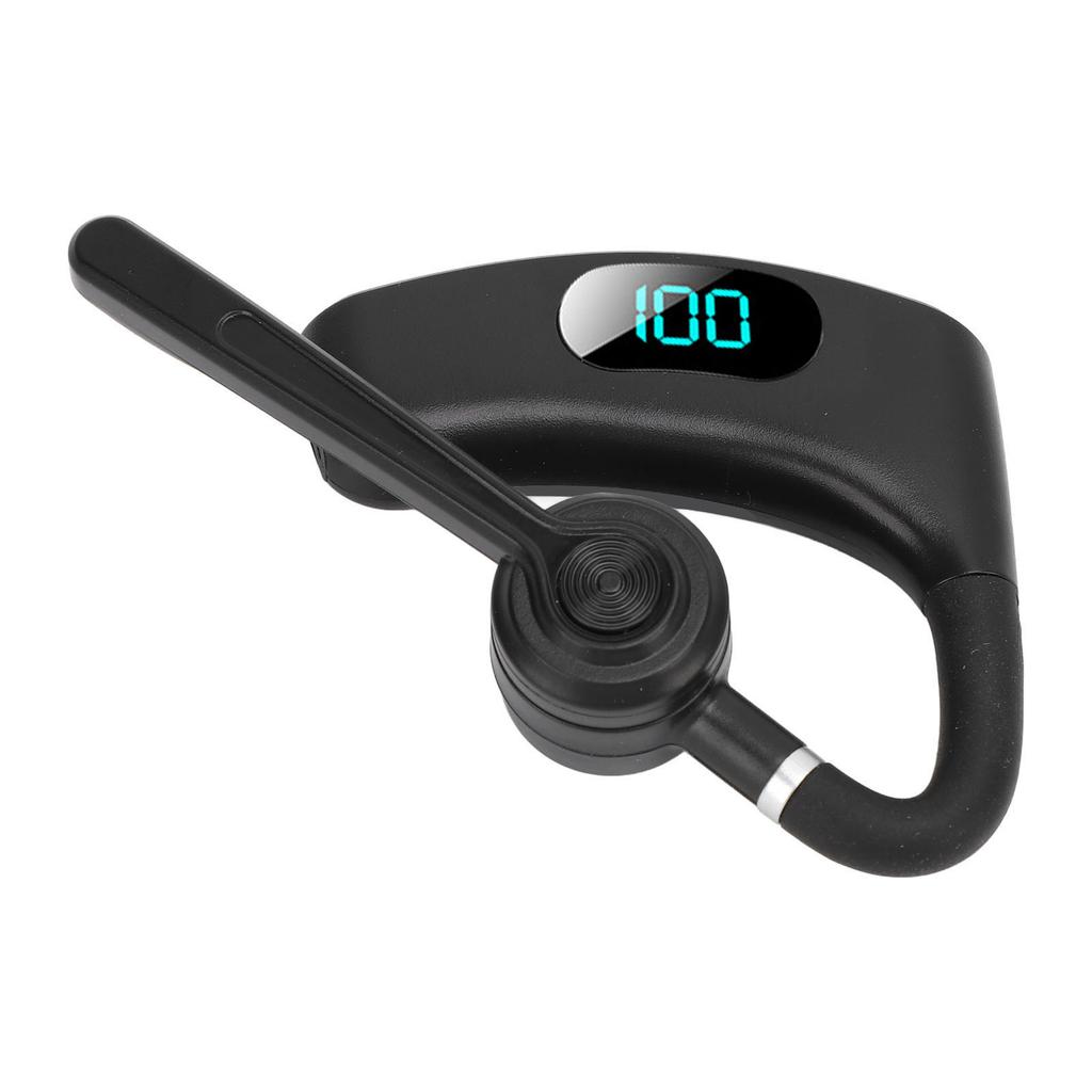 Wireless Earpiece with Microphone Noise Reduction 300mAh Battery for Business Driving