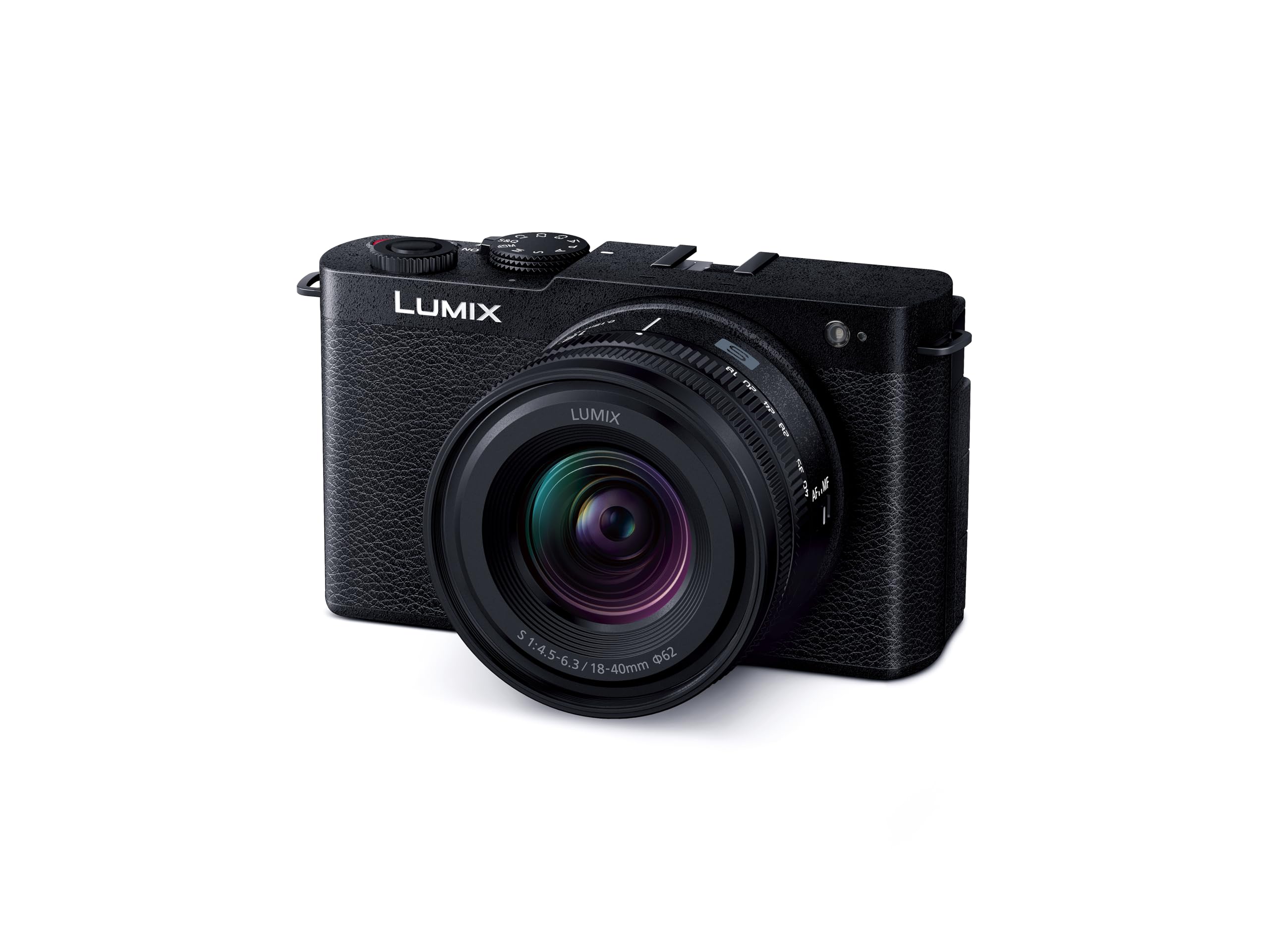 

Panasonic Full Size Mirrorless Single Lens Camera Lumix Wide Angle Zoom Lens Kit Jet Black DC-S9N-K чорний