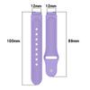 Replacment Band for 12mm Universal Smart Watch Reverse Buckle Silicone Watch Strap