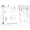 Edison chandelier 3 black
