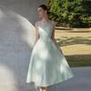 Waiwaiaiem Yy_Sleeveless Suspenders Midi Dress