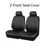 Car Seat Covers Full Set Universal PU Leather Diamond Lattice Styling Waterproof