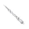 Sparkling Crystal Icicle Clear Glass Christmas Tree Ornaments Xmas Hanging Decorations Holiday Party New Year Festive Home Decor