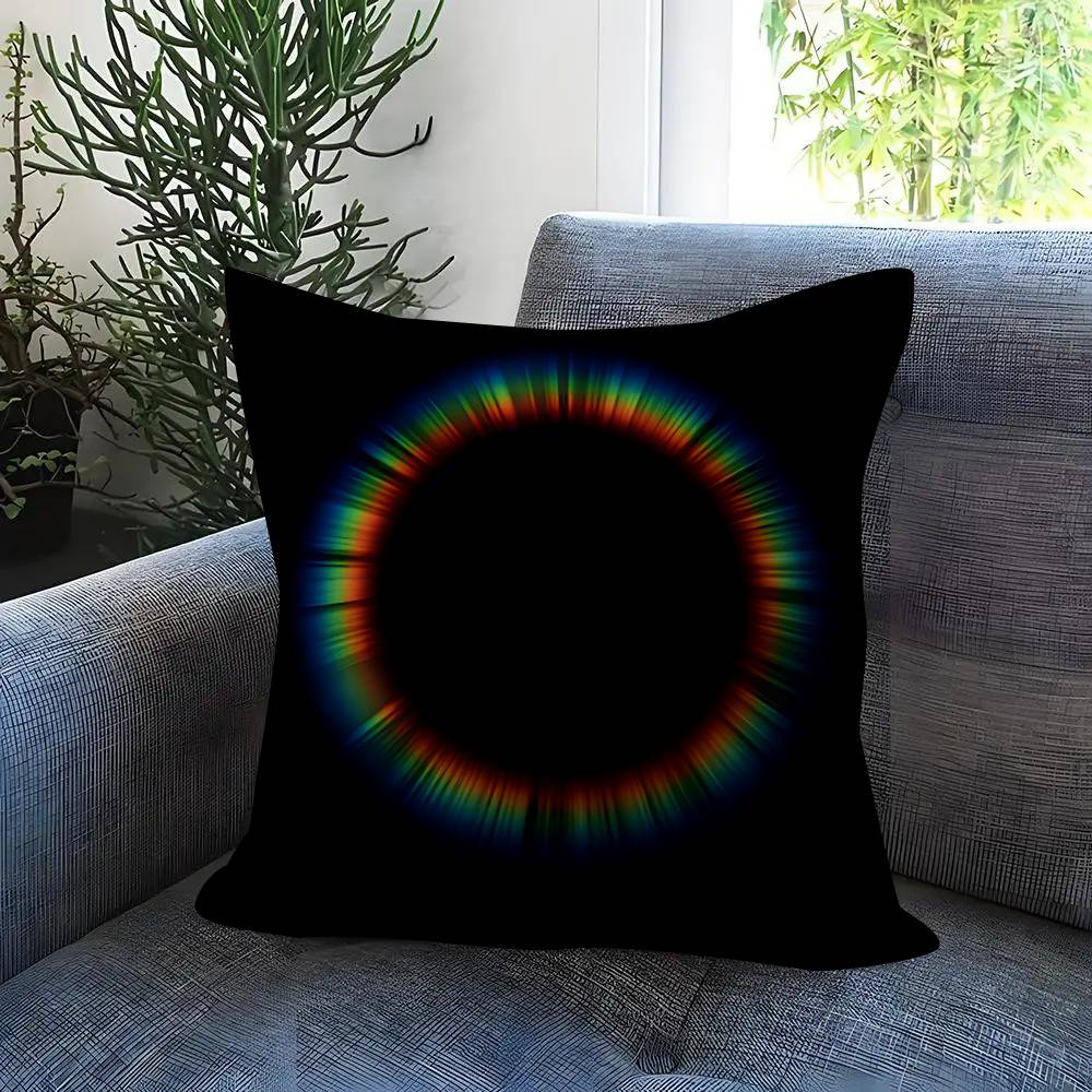 Gradient Halo Vintage   Cushion Cover Car Throw Pillow Case For Sofa Car Christmas Gift 40x40cm 45x45cm