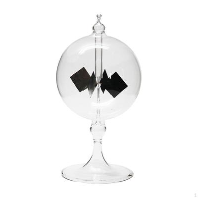 Solar Power Crookes Radiometer, Educational Light Pressure Windmill, Glass