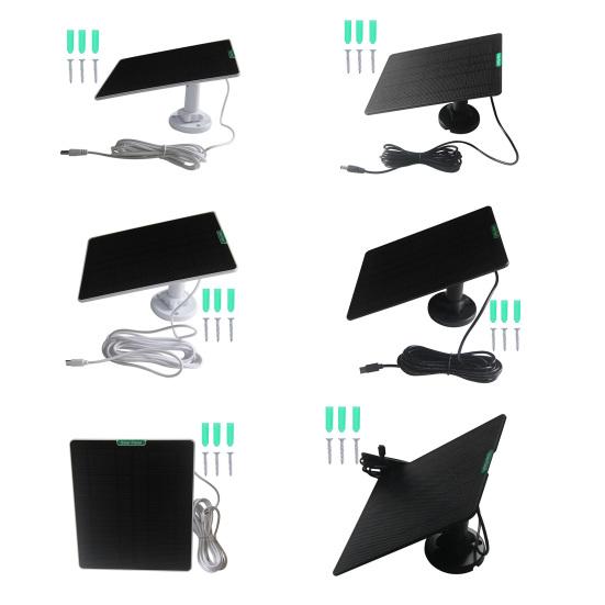Solar Panel 5V/1000mA Output Short-Circuit Protection Waterproof Easy to Install