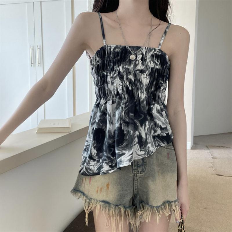 Design Vest Summer Camisole Womens Spicy Different Base Shirt Urban Style Women Pretty Lady Summer Top