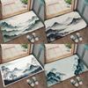 Mountain Landscape Mats Living Room Decoration Home Sofa Non-Slip Carpet Study Bedroom Tatami Children'S Soft Floor Mat