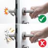 Handle Door Stop Silicone Door Stop Transparent Wall Protections Door Handle Bumper Furniture Protections Pad Handle Buffer