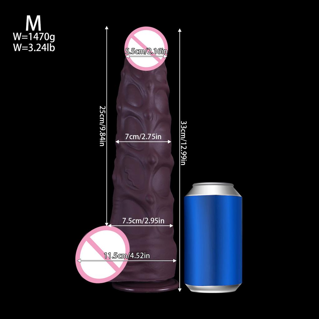 Super Large And Thick Anal Plug Silicone Simulation Penis With Giant Anal Dilation For Men And Women