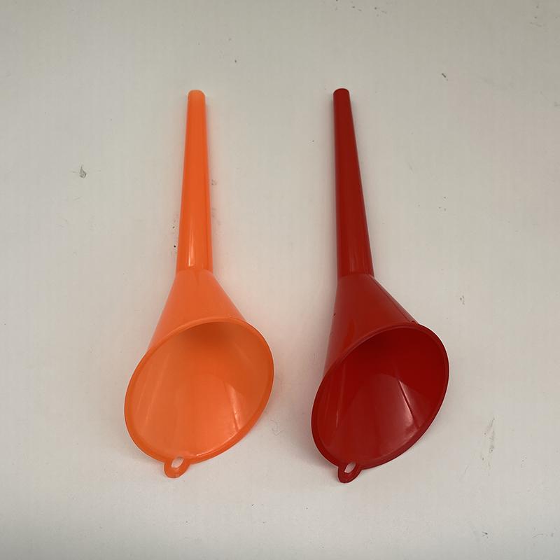 Car Long Stem Funnel Gasoline Oil Fuel Filling Tools Anti-splash Plastic Oil Funnel Motorcycle Refueling Tools Auto Accessories