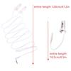 2.0/3.5Mm Ear Clips Connection Cables Conductive Standard Pin Muscle Stimulator Digital Therapy Tens Unit Tool Machine