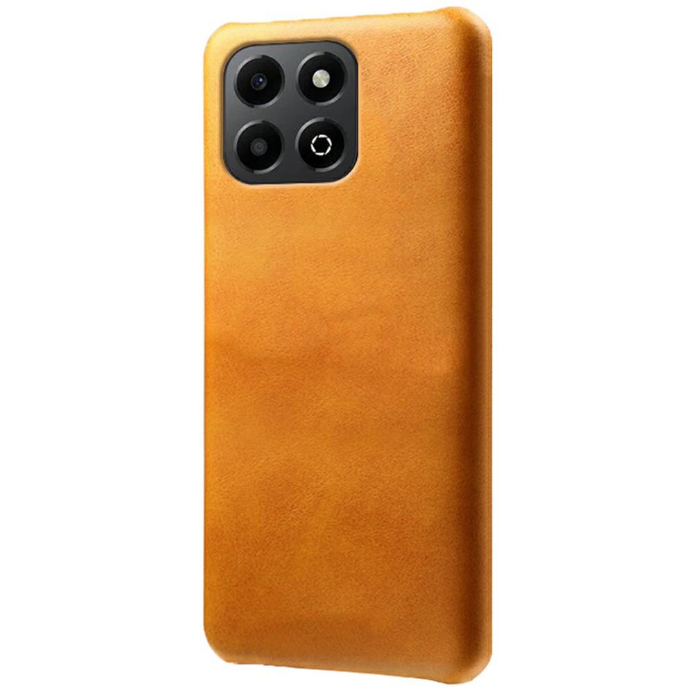 For Honor X6b 4G Case Calf Texture PU Leather Hard PC Protective Phone Cover