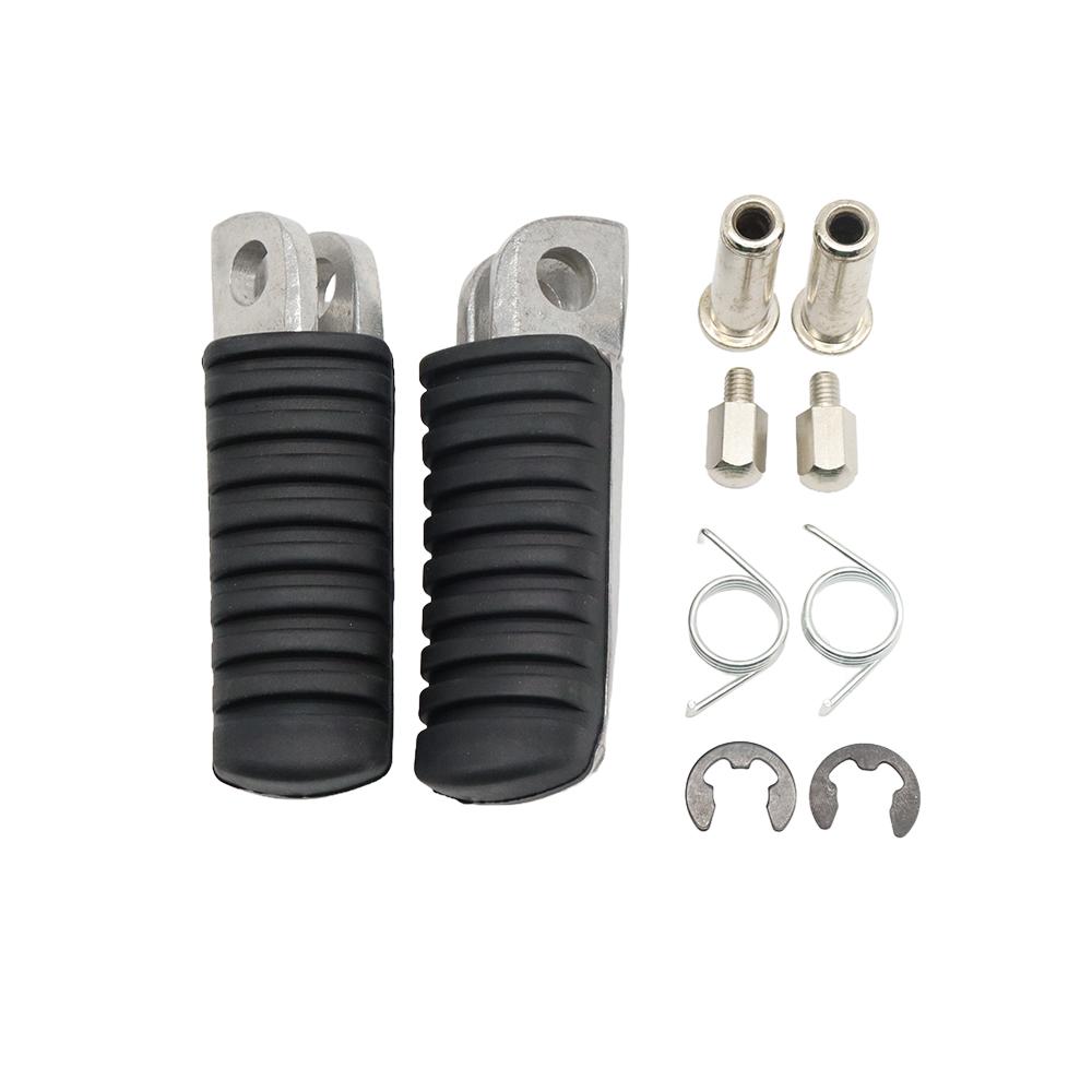 For Kawasaki Z750 Z1000 Z900RS ZX6R ZX9R ZX12R ER4N ER6N ER6F Ninja 400 650 Motorcycle Accessories Front Footrests Foot Pedals