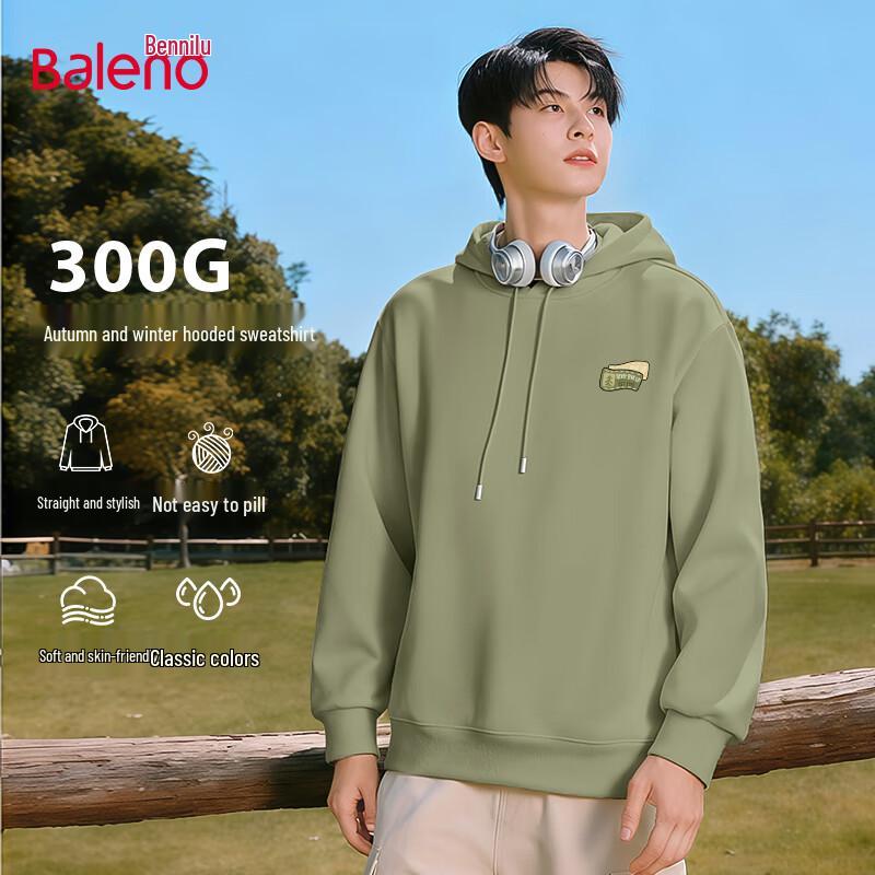 

Baleno Men s Heavyweight Casual Hooded Sweatshirt L