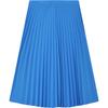 FILA 2023 Summer New Casual Fashion Versatile Knitted Long Dress Women dresses Blue F11W338301F-BU