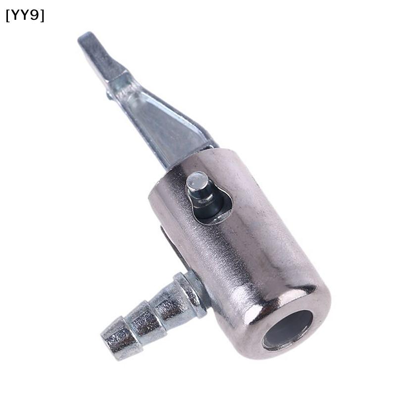 1 Stück Fahrrad-Aufblasventilnadel aus Zinklegierung, Universeller Auslaufsicherer Luftpumpenadapter für Fahrrad, Elektroroller, Reifen [YY9]