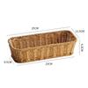 Woven Wooden Storage Basket