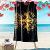 New Orleans Saints Print Beach Towel, Large Soft Quick Dry Towel for Beach Camping Swimming