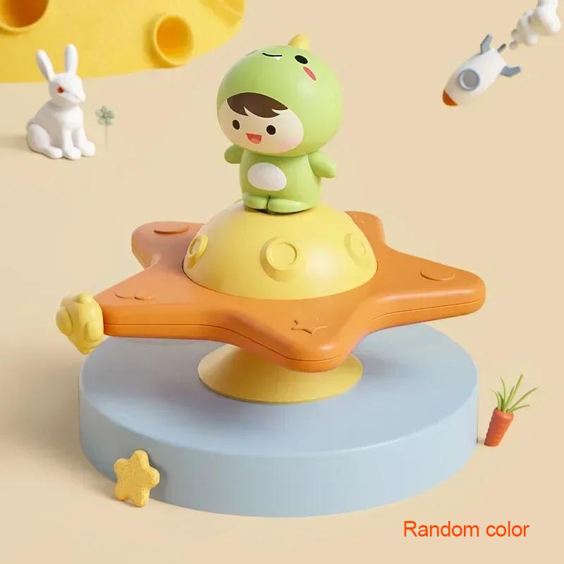 Baby Toys Suction Cup Spinner for Toddlers Montessori Spinner Sensory Toys, Montessori Fine Motor Skill Toys for Infant Toy Gift