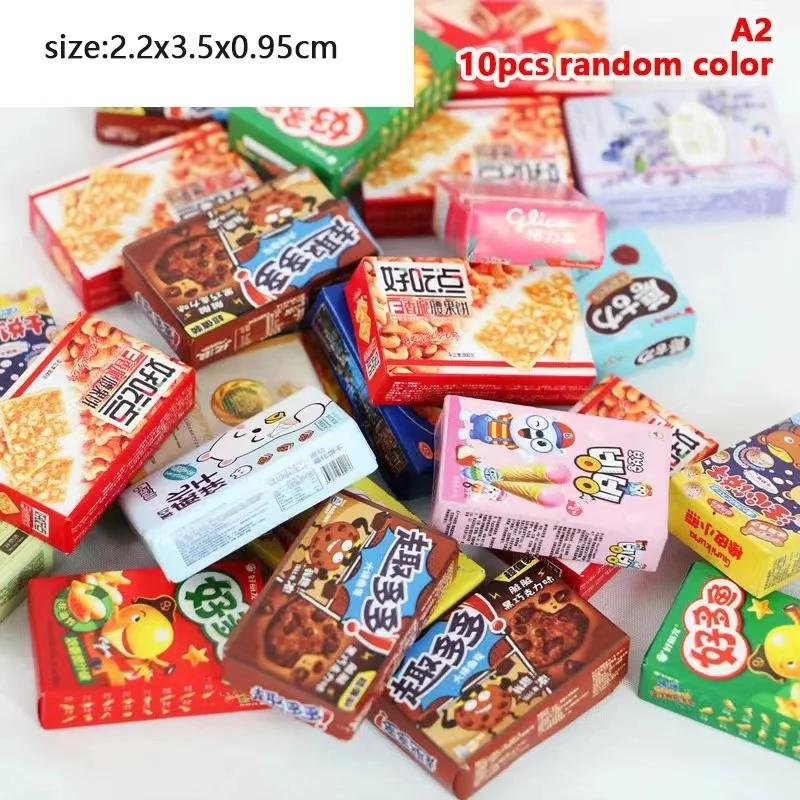 

Мініатюрні моделі їжі Іграшки Удавані цукерки Закуски для Барбі Bjd Кухонні аксесуари для лялькового будиночка Діти Удавана гра Іграшки для дівчаток