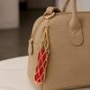 Mini Metal Net Lipstick Bag Hollow Lipstick Cover Key Ring Mesh Bag Key Chain  Outdoor