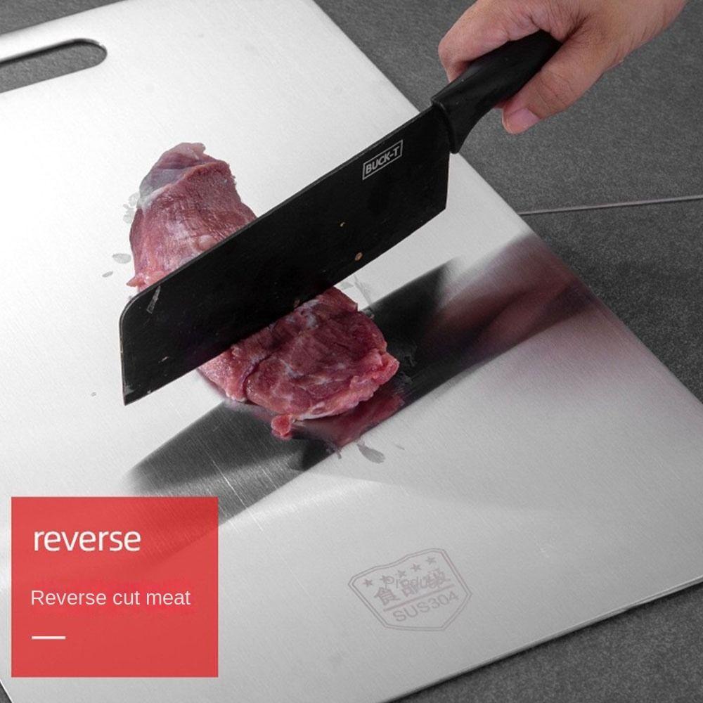Stainless Steel Chopping Board Thickened Cutting Board Mats Multifunctional Cutting Board