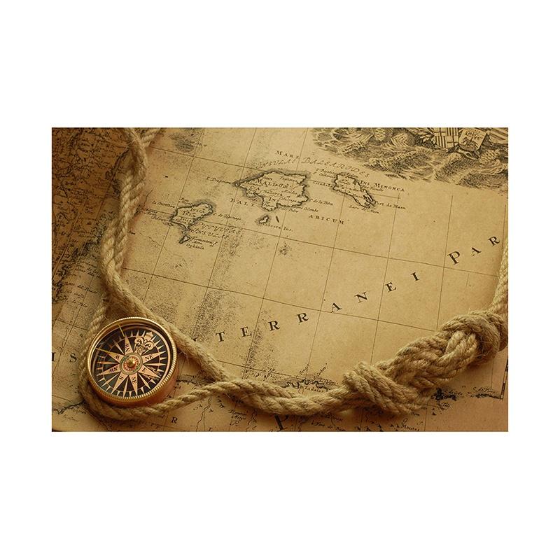 

Настенный гобелен, Кабинет, Географический, Инструмент для туризма/образования, Декор комнаты, Ретро декоративная карта 594*420mm