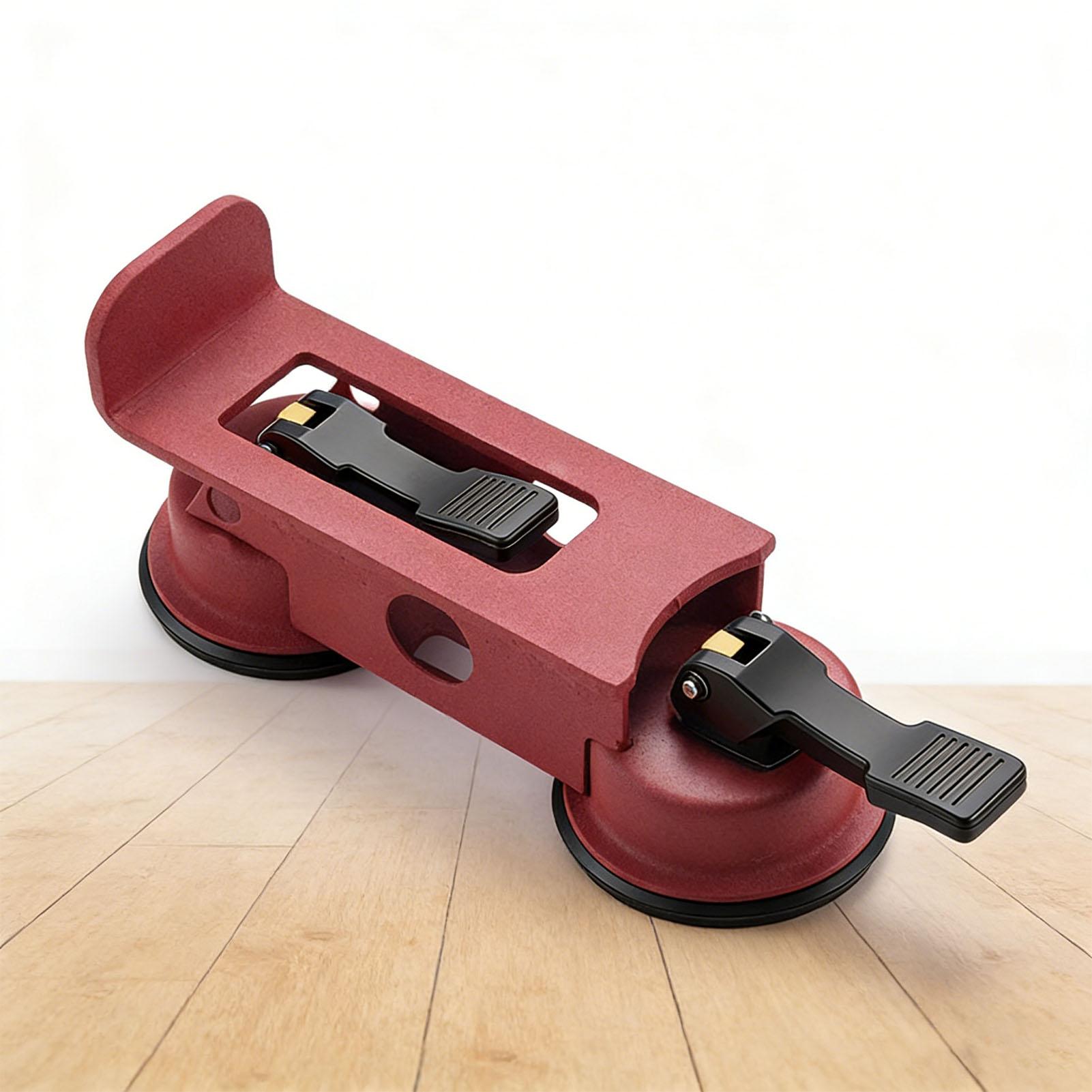 

Floor Gap Fixer Tool Dual Suction Cup Quiet Tapping Floor Gap Repair Tool for Wooden Composite PVC Solid Wood Flooring
