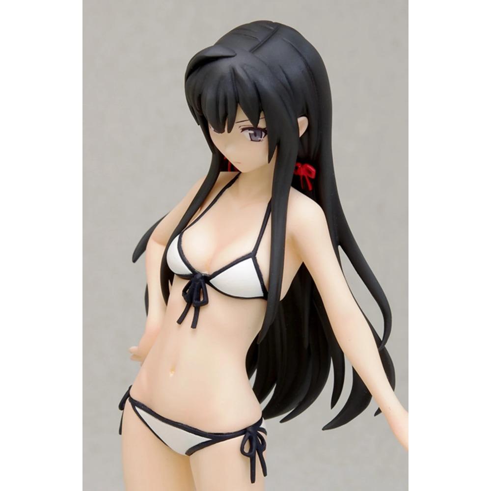 17CM Anime Yukinoshita Yukino Figure Yahari Ore no Seishun Love Comedy wa Machigatteiru Beach Queens 1/10 Swimsuit ver Doll Toys