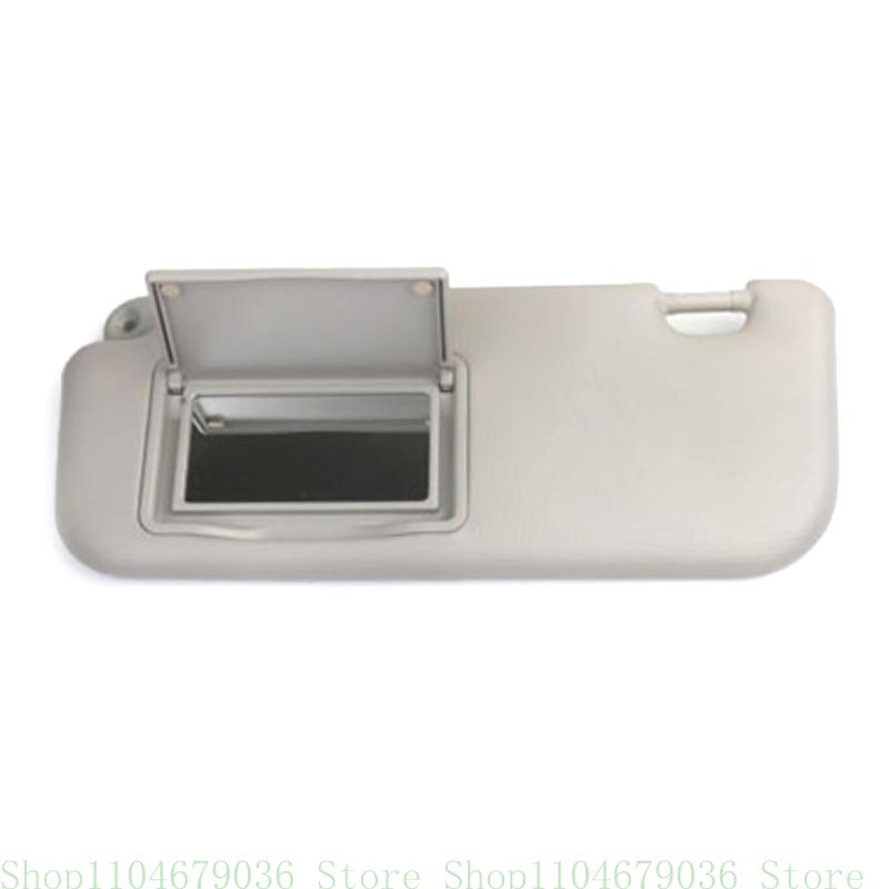 Car Front Sun Visor Panel With Makeup Mirror Driver Passenger Side Right Left Sun Visor Mirror A2ED3TT305052-GY-Z