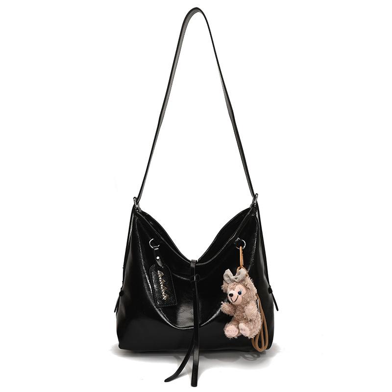 

Вместительная повседневная сумка-тоут Женская новая модная универсальная сумка через плечо no pendant