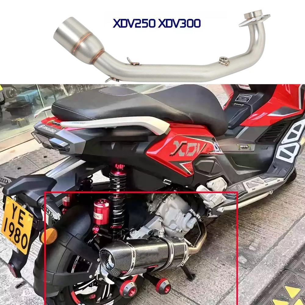 Modified Exhaust Tailpipe for Longjia XDV250/XDV300