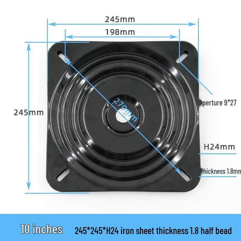 Enhanced Universal Iron Turntable Bearing for Furniture and Chairs