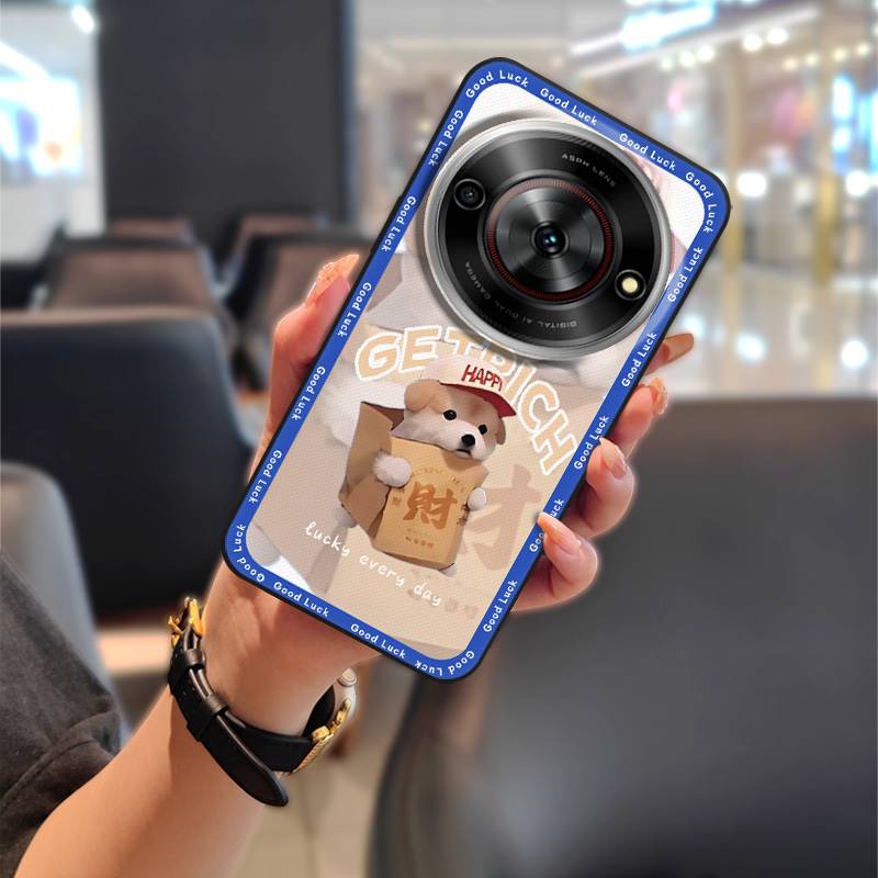 Dirt-resistant Cartoon Phone Case For ZTE Blade A75 5G/Nubia Focus 5G/Calf 5G Phone Pouch Soft case Fashion Design Cute