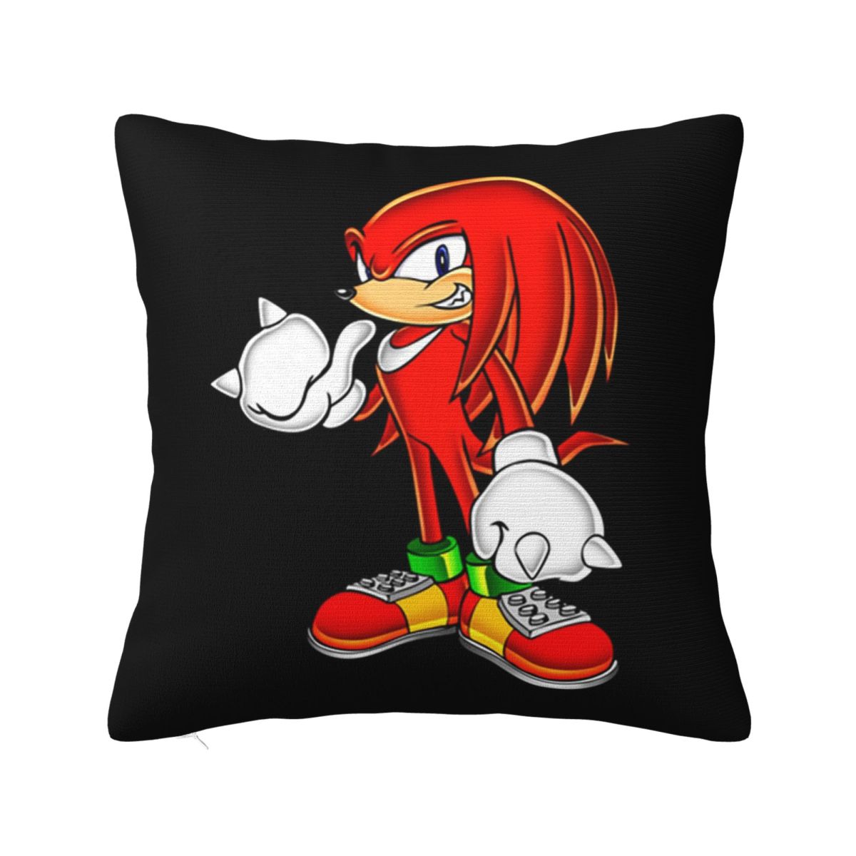 

Movie Super Sonic Shadow Square Pillowcase Cushion Cover Pillow Case Throw Pillow Cover for Home Sofa Living Room 12x12Inch
