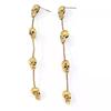 Boucles d'oreilles pendantes longues tête de mort Halloween pour femmes Boucles d'oreilles pendantes gothiques Bijoux Punk Party Cadeau