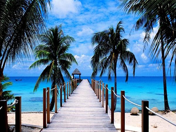5D Diamond Painting Sunset Love Beach DIY Round Full Diamond Embroidery Kit Landscape Home Decoration Crafts