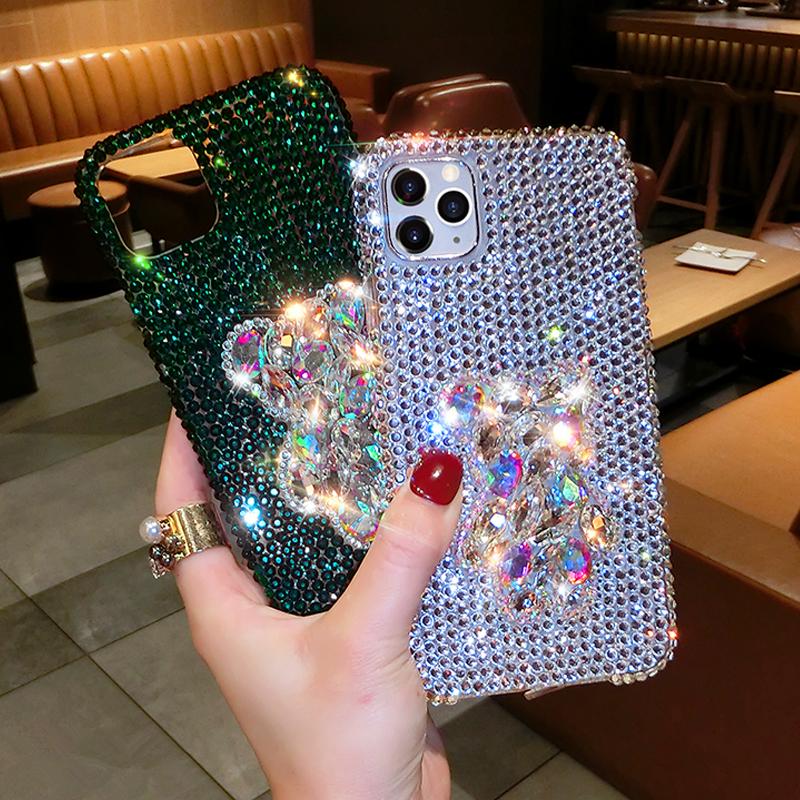 

Роскошный чехол со стразами Bling для Samsung Galaxy S23 S22 Ultra S21 Plus S20 FE A14 A34 A54 A13 A33 A23 A53 A32 A42 A52 A72 A22 A51 A12 Бриллиантовая обложка