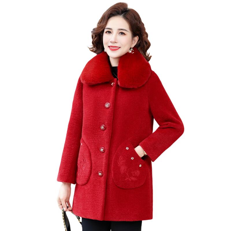 Elegant Women's Thickened Mink Velvet Winter Coat