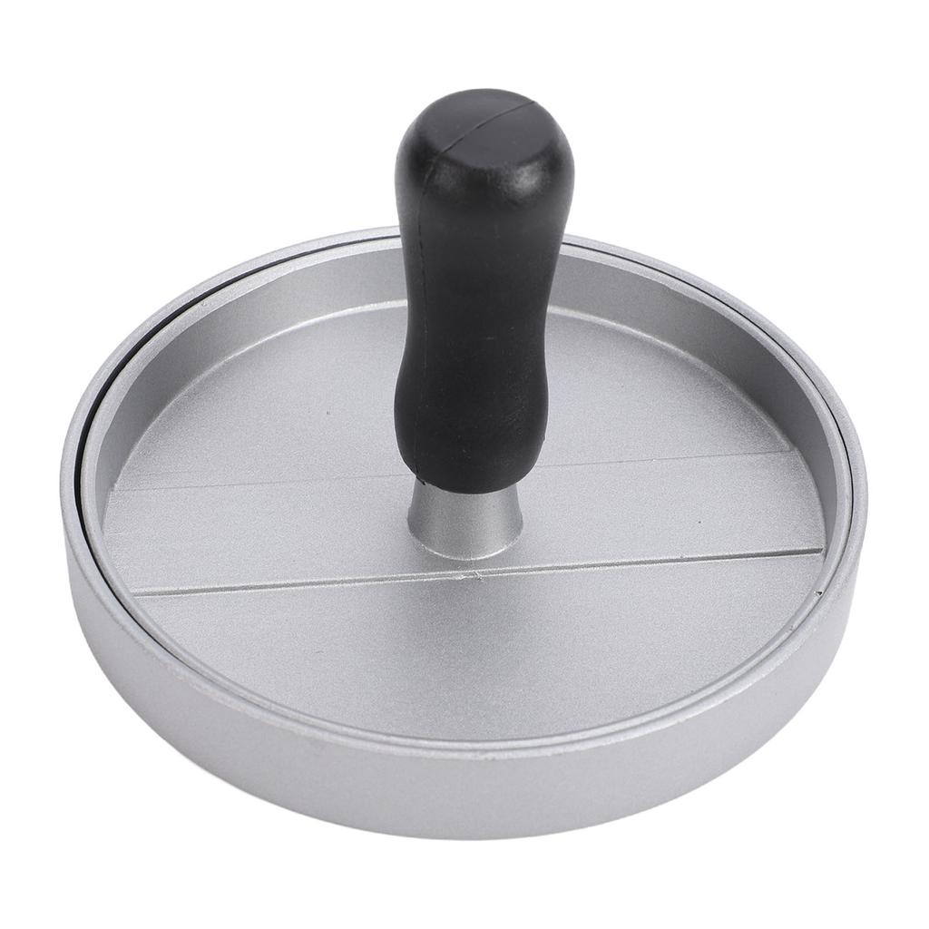 Hamburger Patty Maker Aluminum Alloy Round Burger Press Patty Mould with Detachable Handle for Kitchen Tool