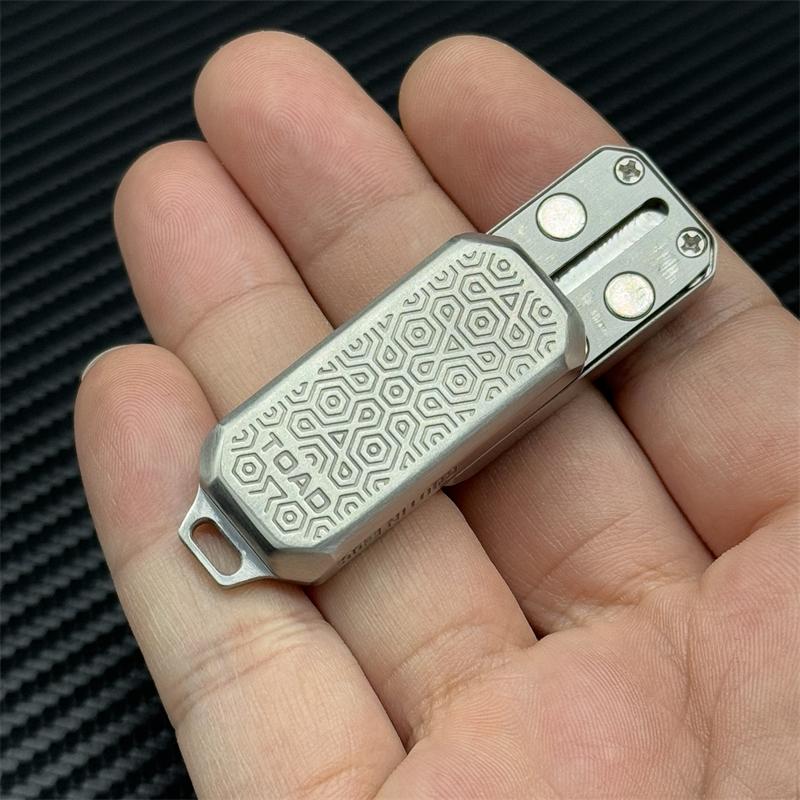 Bubble Magnetic Push Fidget Slider EDC Press Fidget Toy Fun Stainless Steel Haptic Slider Stress Relief Toys ADHD Toy Office Toy