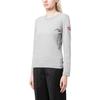 Comme des Garçons PLAY (WMNS) COMME Des GARCONS PLAY SS25 X Invader Double Pixel Heart Long Sleeve T-Shirt 'Gray' Women's AZ-T329-051-2