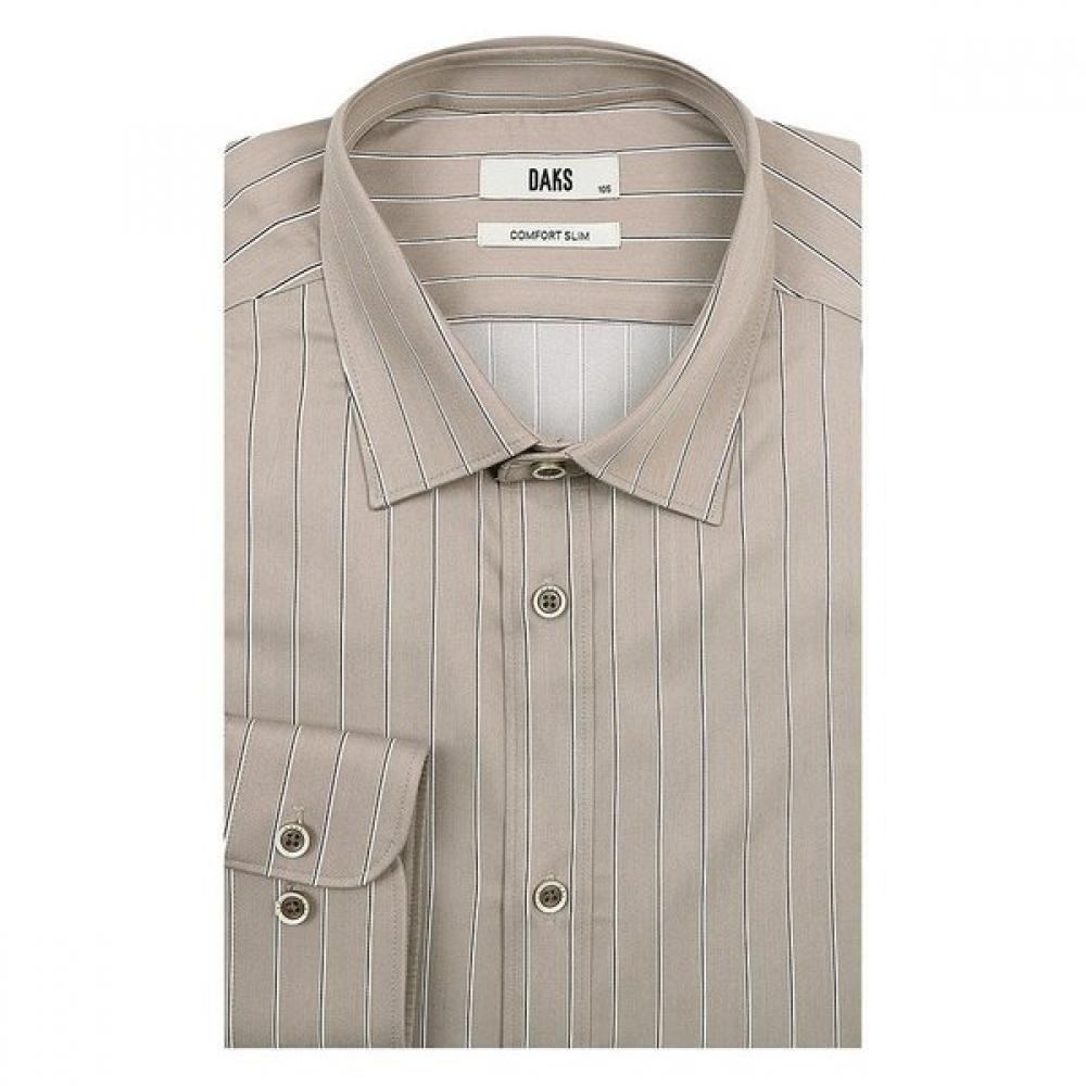 Daks Men S Stripe Long Sleeve Shirt dma1Shdl223w1