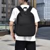 Schoolbag New Solid Color Fashion Backpack Outdoor Travel Business Leisure Large Capacity Backpack Student School Bag Computer Bag