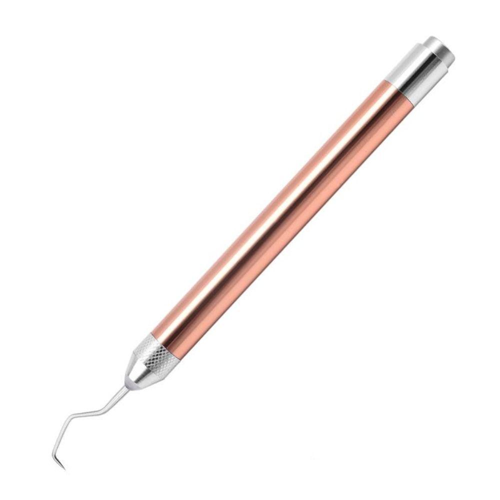 Portable With LED Light Iron-on Project Cutter DIY Carving Tool Vinyl Weeding Pen With Hooks Installation Weeding Pen