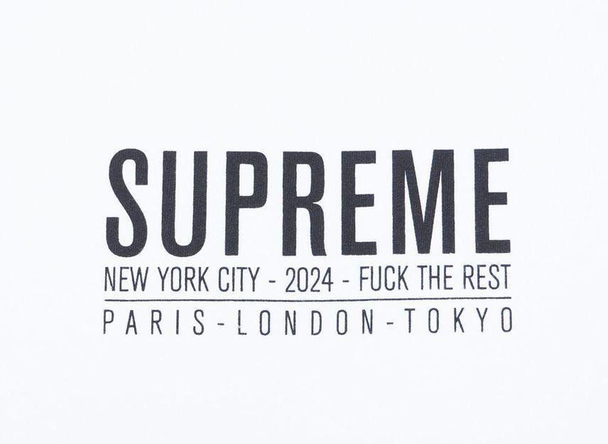 Supreme Paris Tee White
