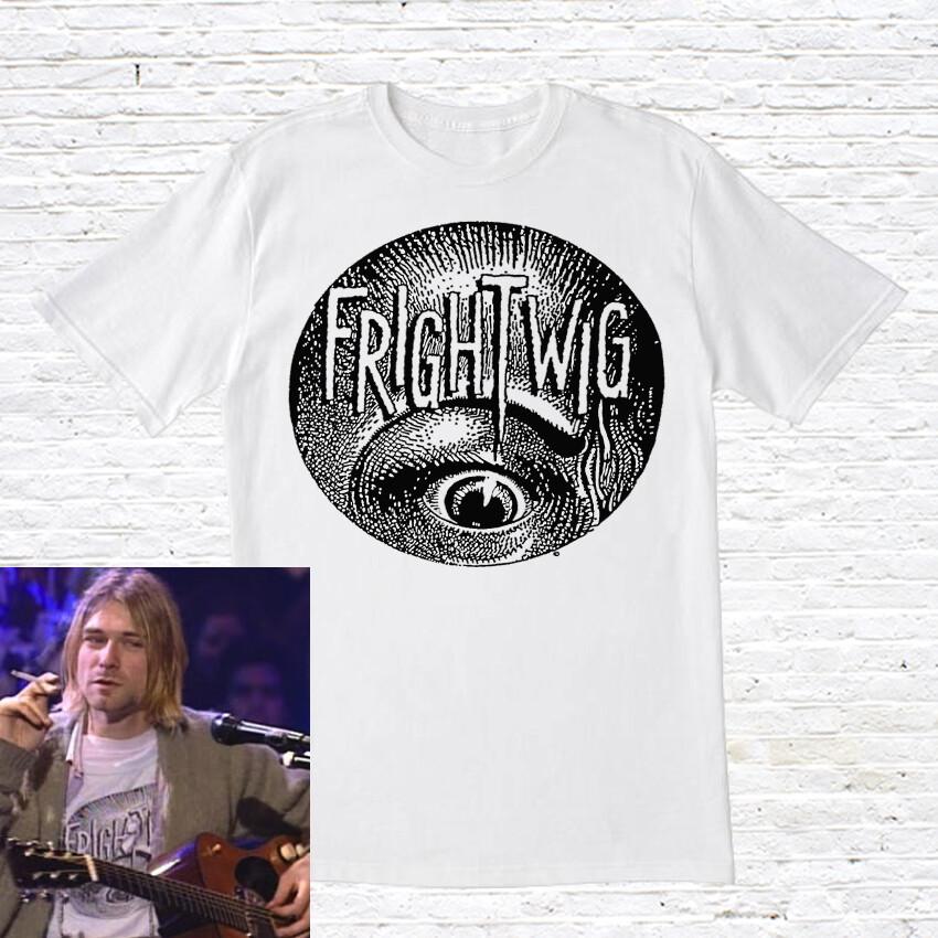 26 Frightwig T-Shirt worn by Kurt Cobain Nirvana Unisex T-Shirt M