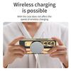 With Screen Protector  Leather Case for Samsung Galaxy Z Fold 6 5 4 3 5G One-Piece Plating Stand Shockproof Cover Gold