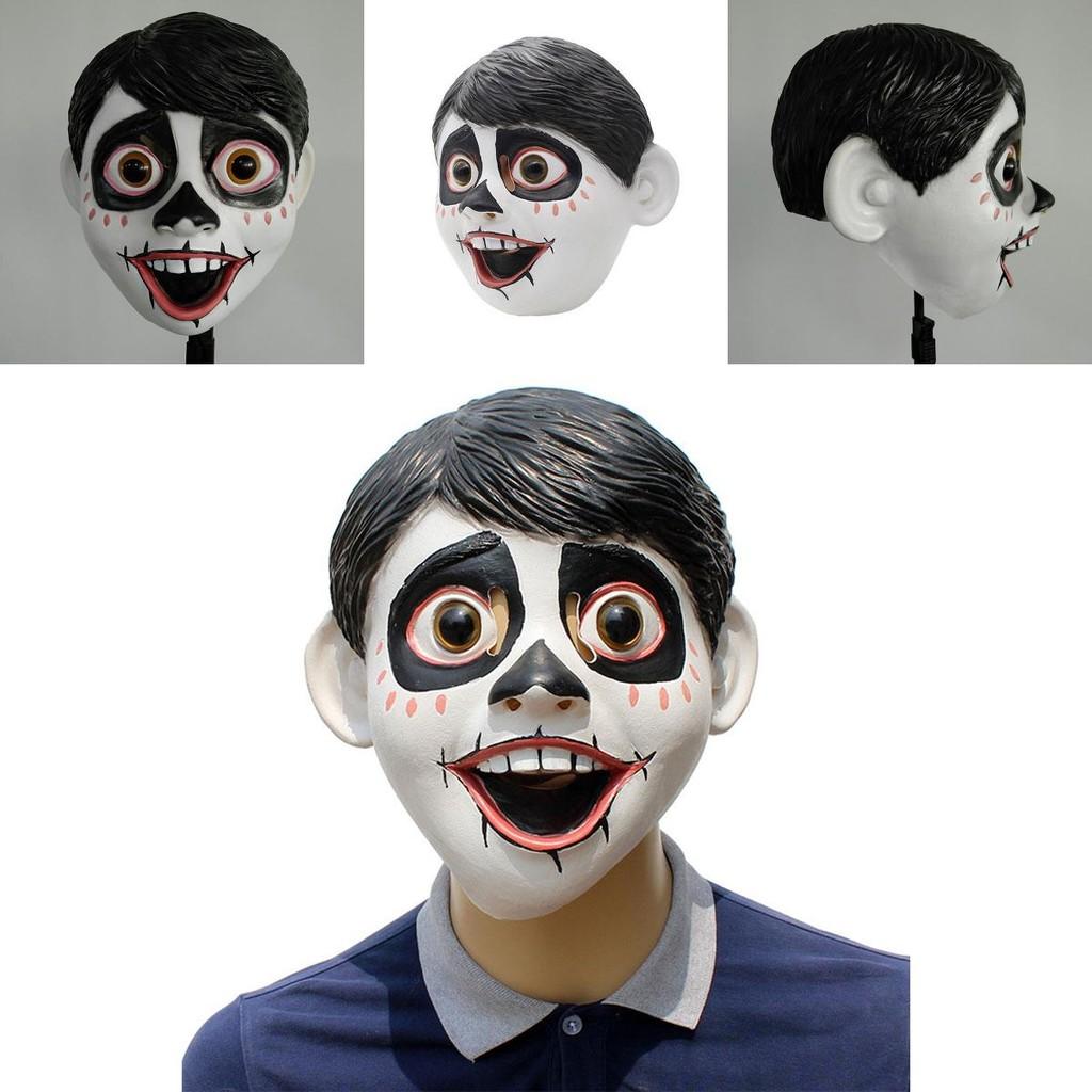Maschera Costume Vibrante del Film Coco Miguel Hector Rivera Per Halloween e Cosplay
